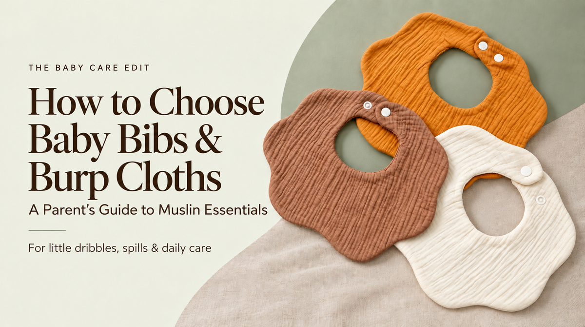 Muslin Baby Bibs: Soft, Organic & Cute Essentials for Little Ones