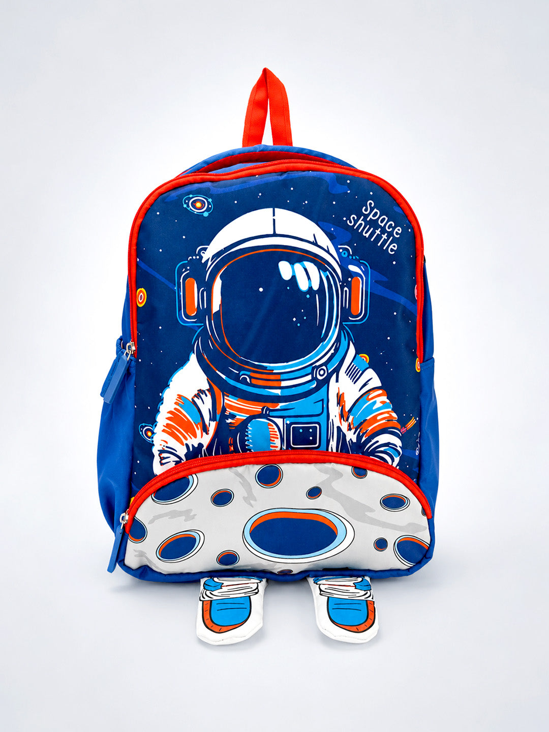 Space Shuttle Astronaut Kids School Backpack – Blue