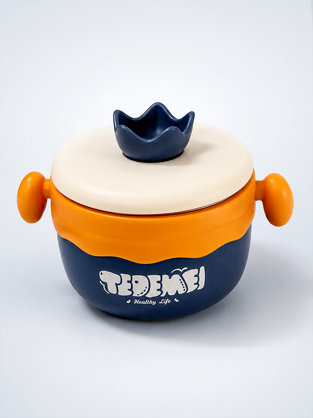 Kids Insulated Stainless Steel Lunch Bowl | Hot Water Warm-Keep | Fork & Spoon Included