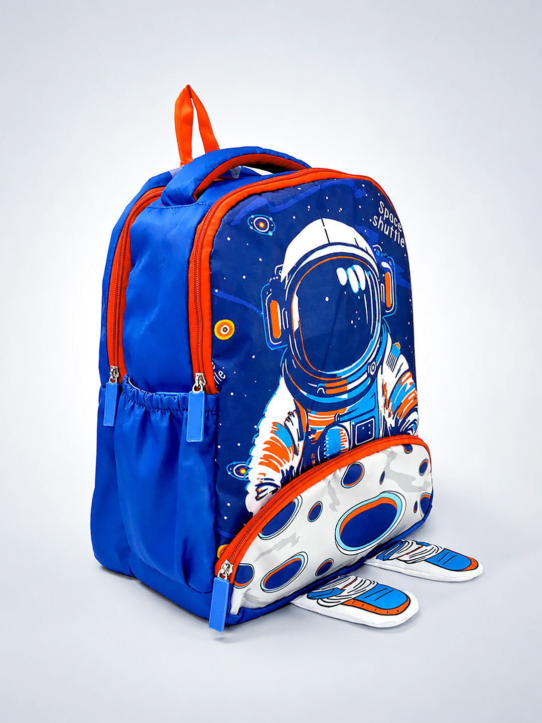 Space Shuttle Astronaut Kids School Backpack – Blue
