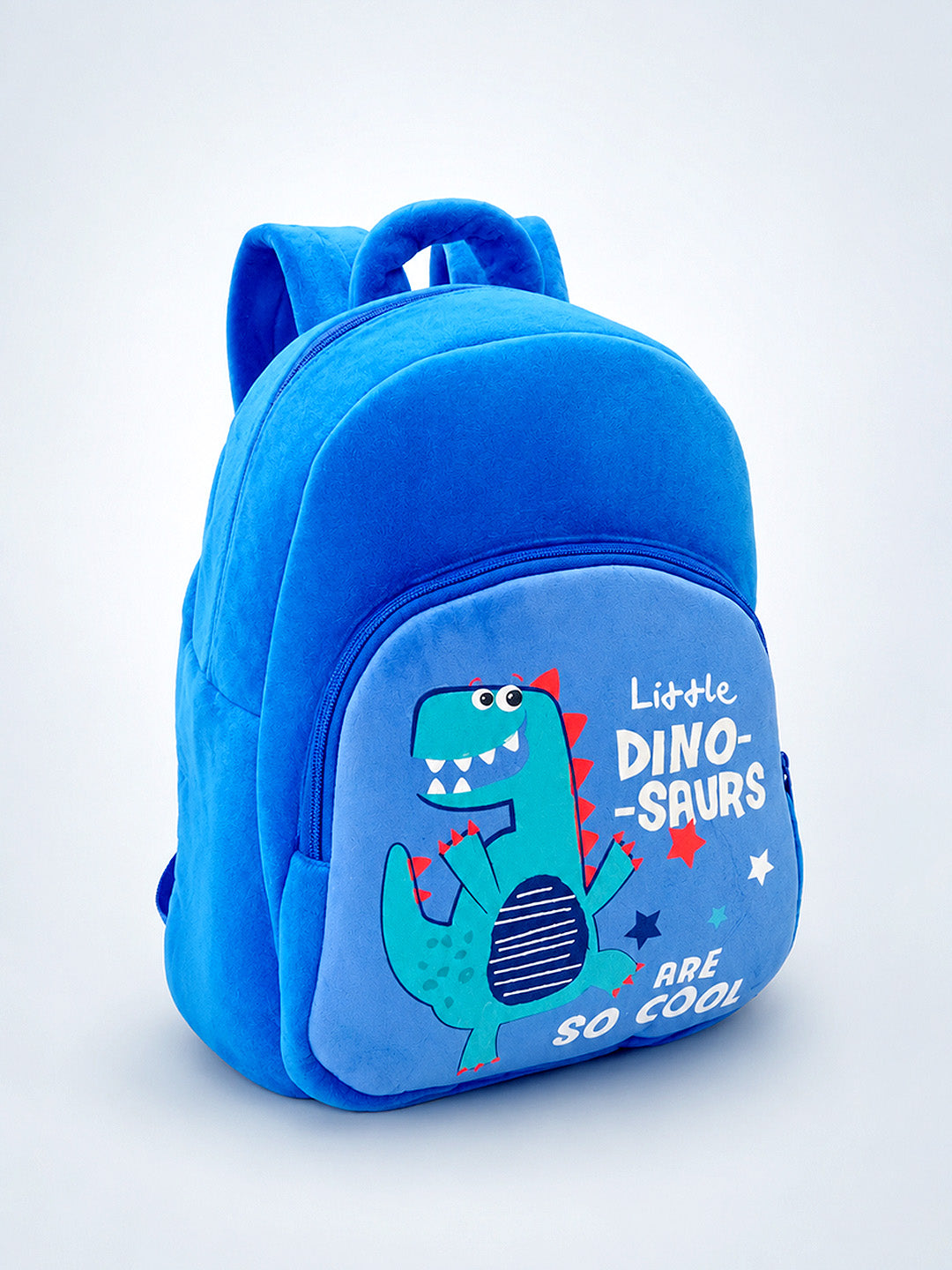 Blue Dinosaur Plush Kids Backpack – "Little Dino-Saurs Are So Cool"