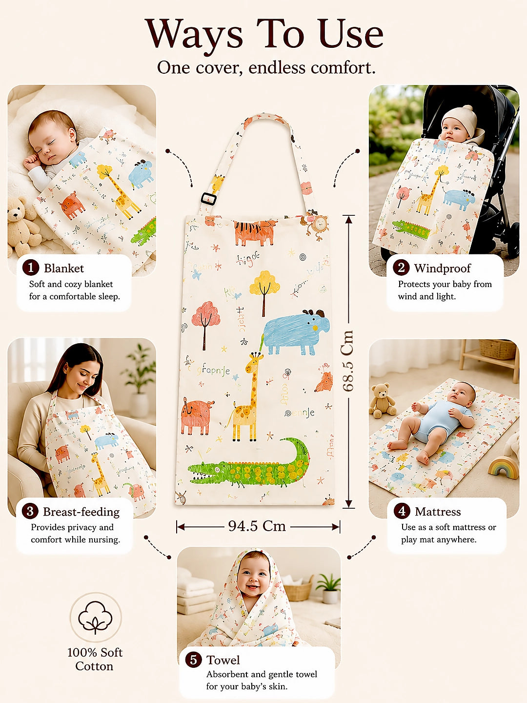 New Mom | Postpartum Care | 14-Piece Green Box Gift Hamper