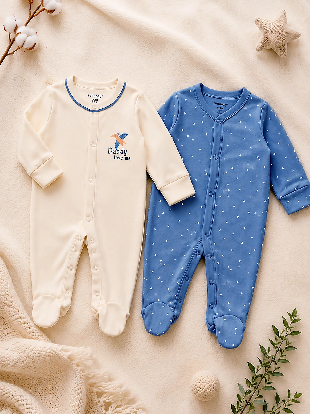 27-Piece Newborn Twin Baby Gift Hamper | Pure Cotton | Unisex | 0–6 Months