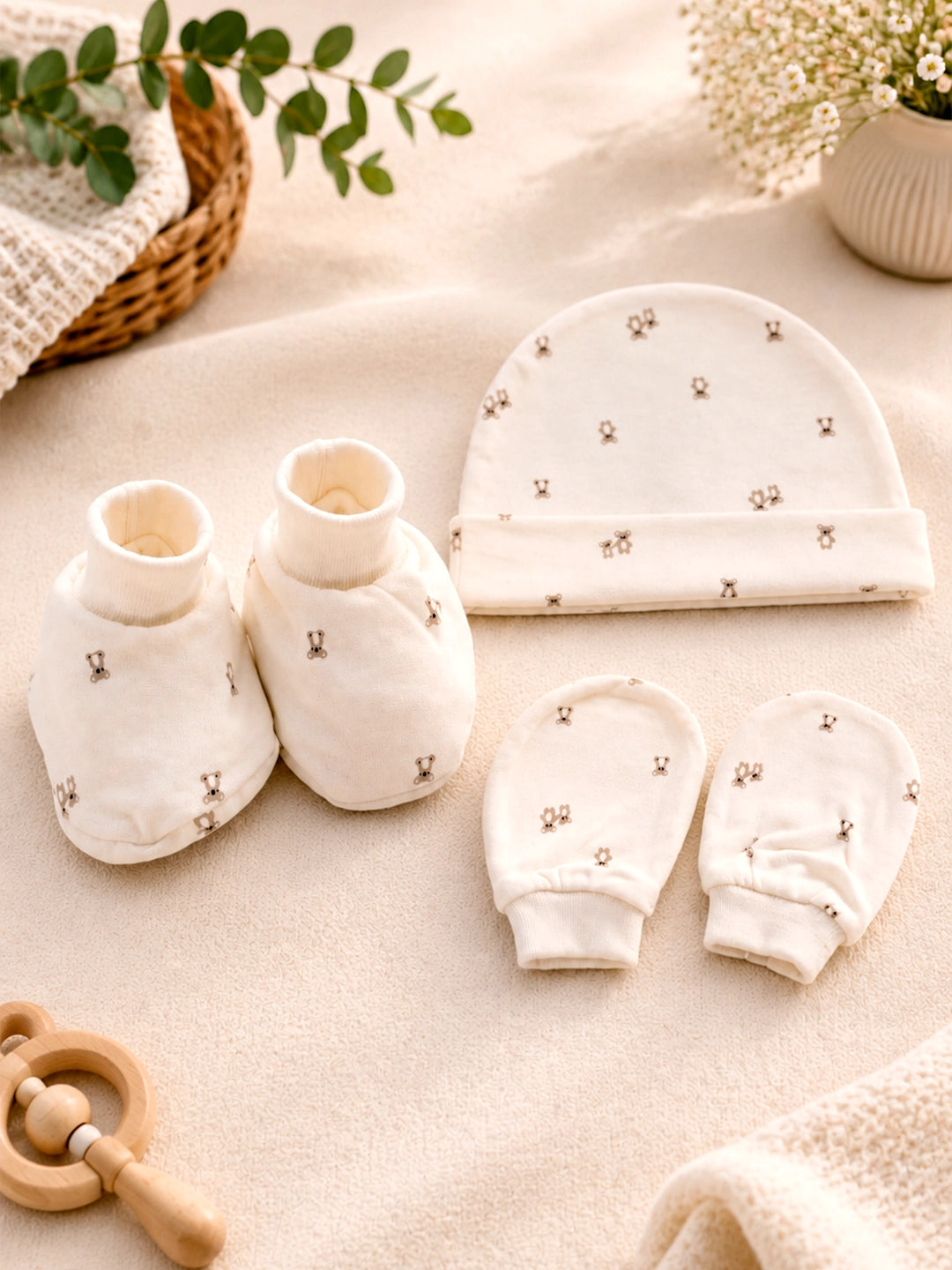 Newborn | Exclusive Muslin Cotton  |17-Piece Gift set  | Gift Box | Unisex | 0–6 Months