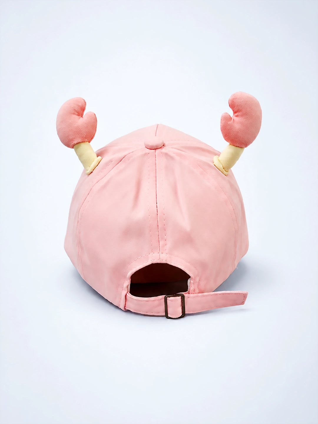 Pink 3D Crab Kids Baseball Cap | Adjustable Strap | Girls 2–6 Years