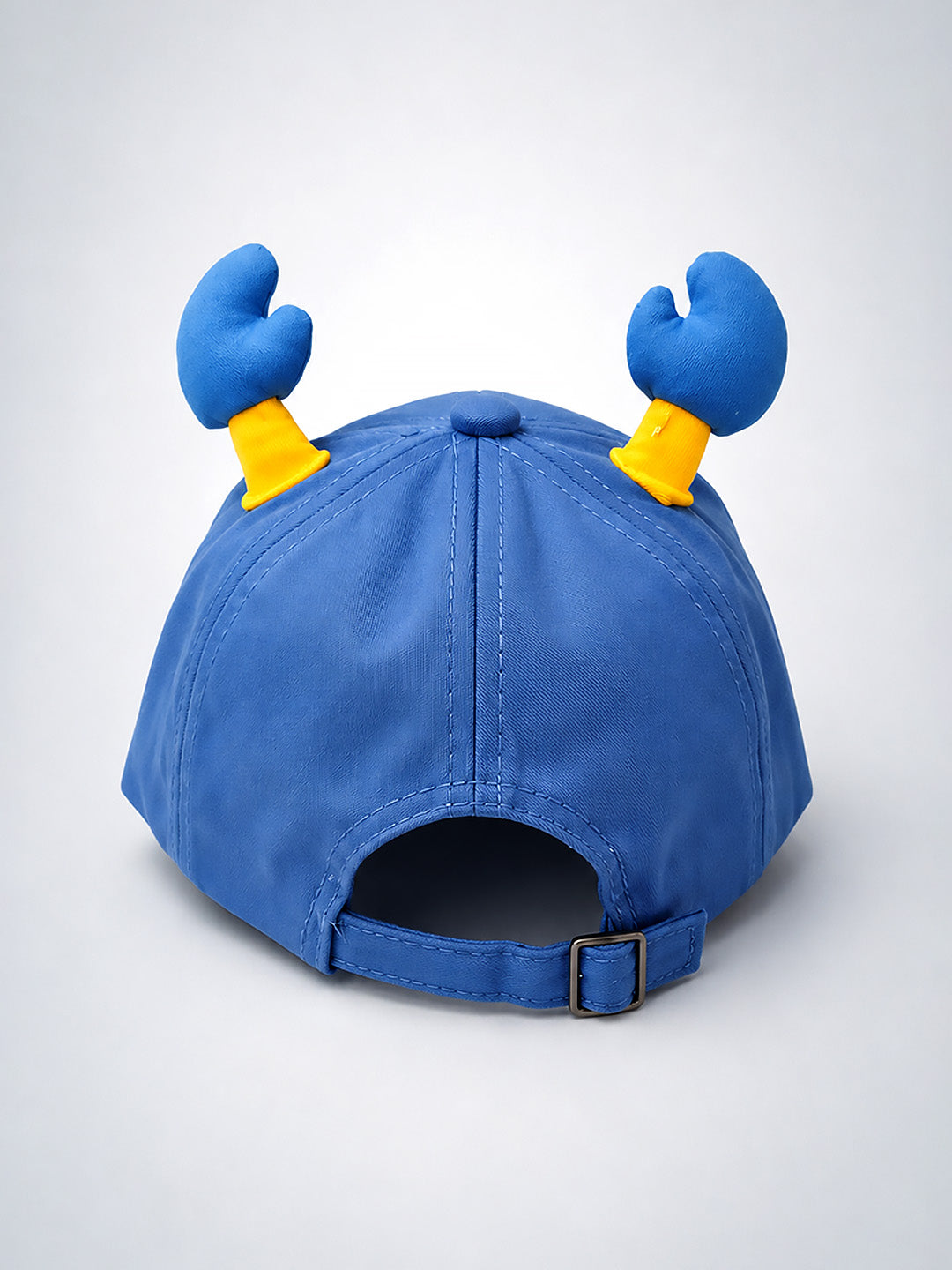 Blue Yellow 3D Crab Kids Baseball Cap | Adjustable Fit | 2–6 Years