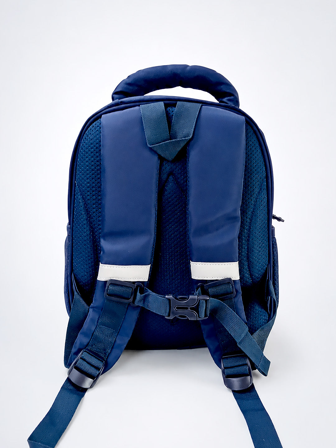 Navy Blue Kids Backpack with LED Bear Light & Candy Patch Design for Boys & Girls
