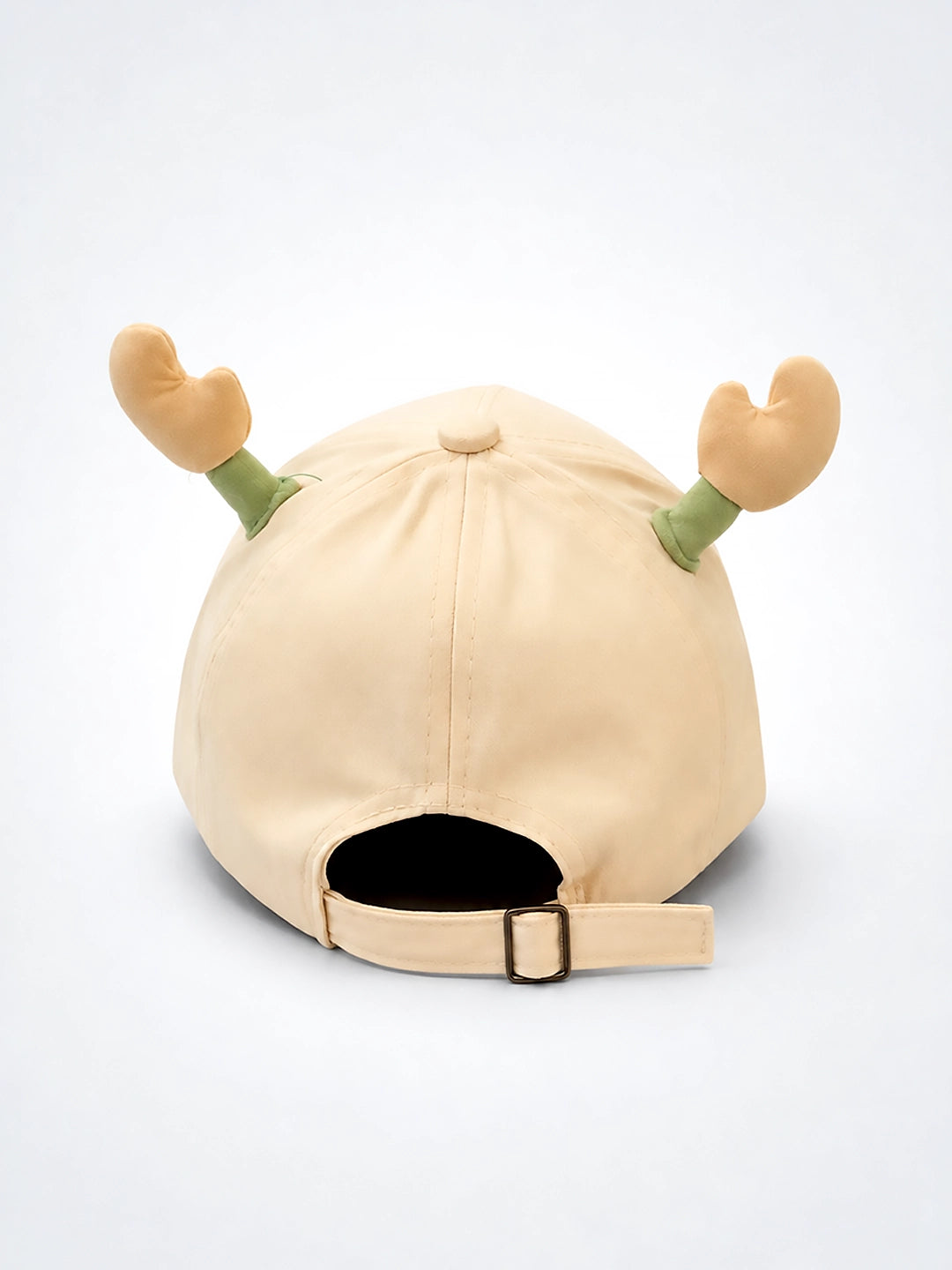 Beige 3D Crab Kids Baseball Cap | Adjustable Fit | Boys & Girls 2–6 Years