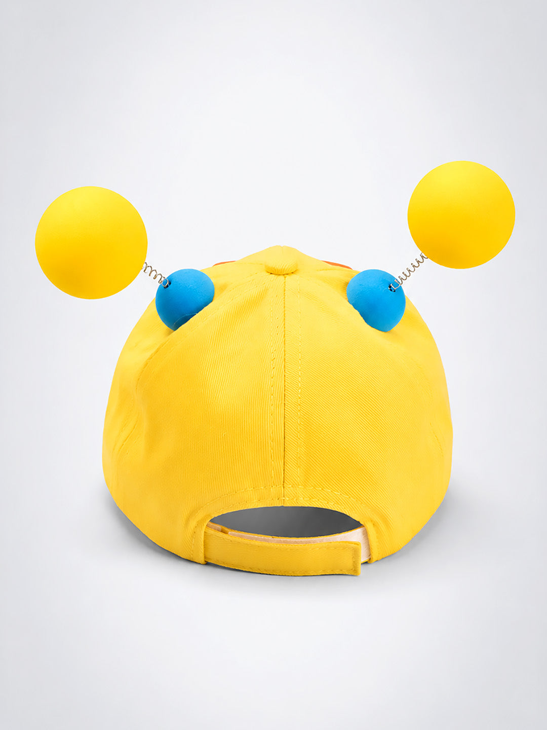 Yellow 3D Eyeball Antenna Kids Cap | Adjustable Fit | Toddlers & Kids 2–6 Years