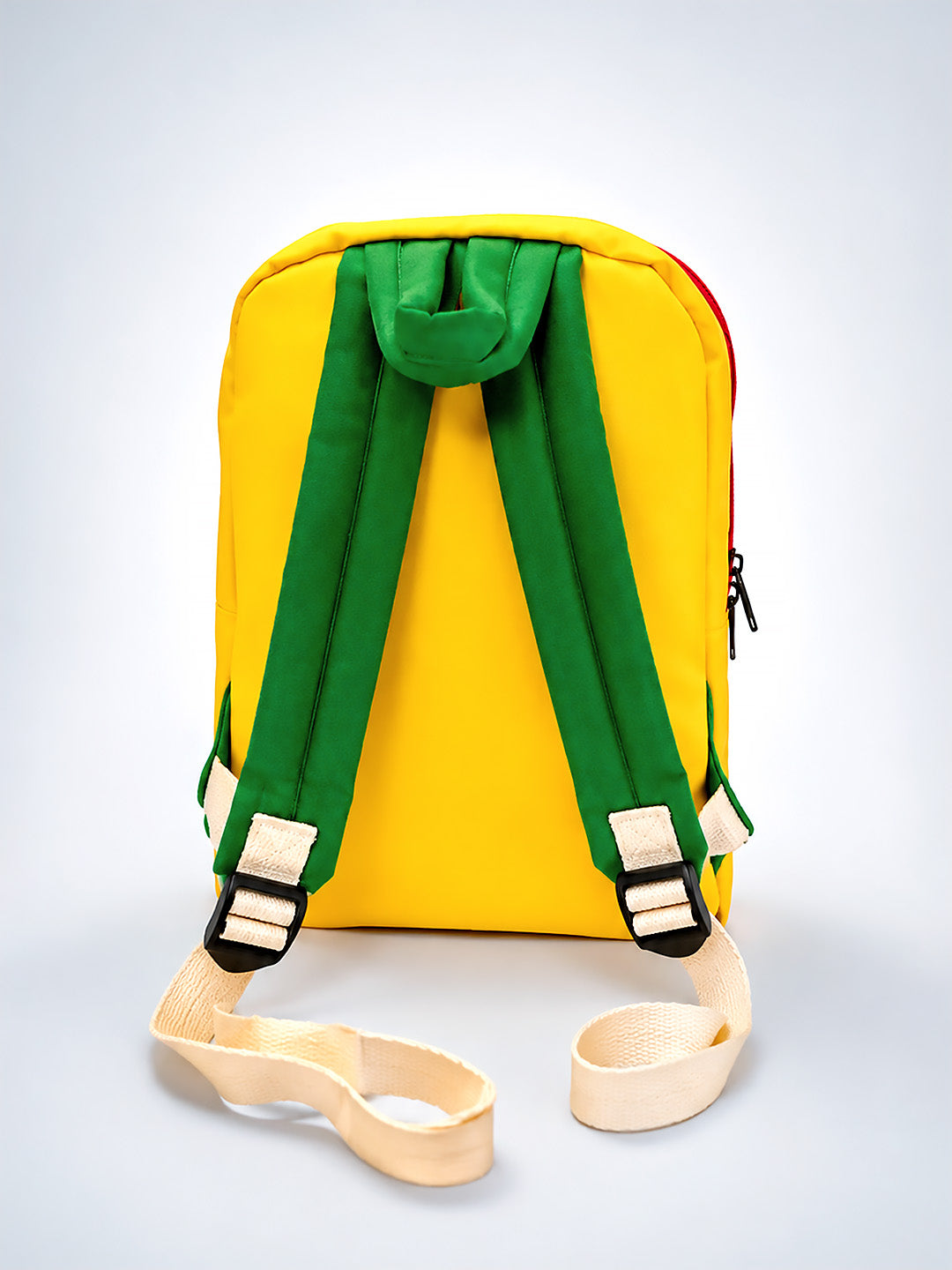 Smiley Face Kids Backpack – Bright Multicolour Toddler & Kids School Bag with Safety Leash