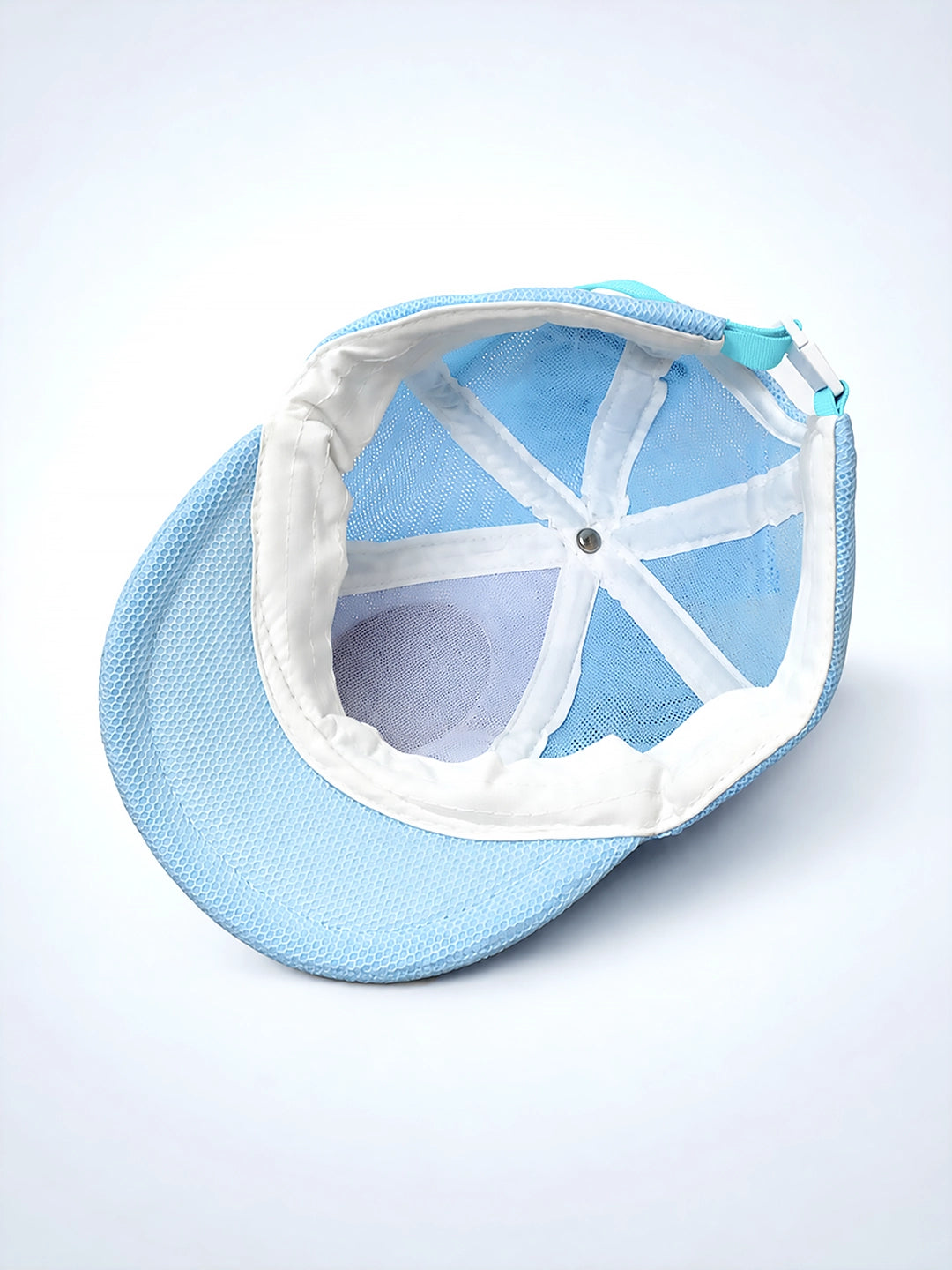 Blue 3D Bunny Ears Kids Cap | Soft Mesh | Adjustable Fit | 2–6 Years