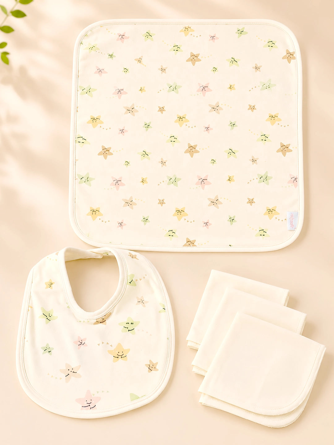 Happy Stars 23-Piece Newborn Baby Gift Hamper | Pure Cotton | Unisex | 0–3 Months