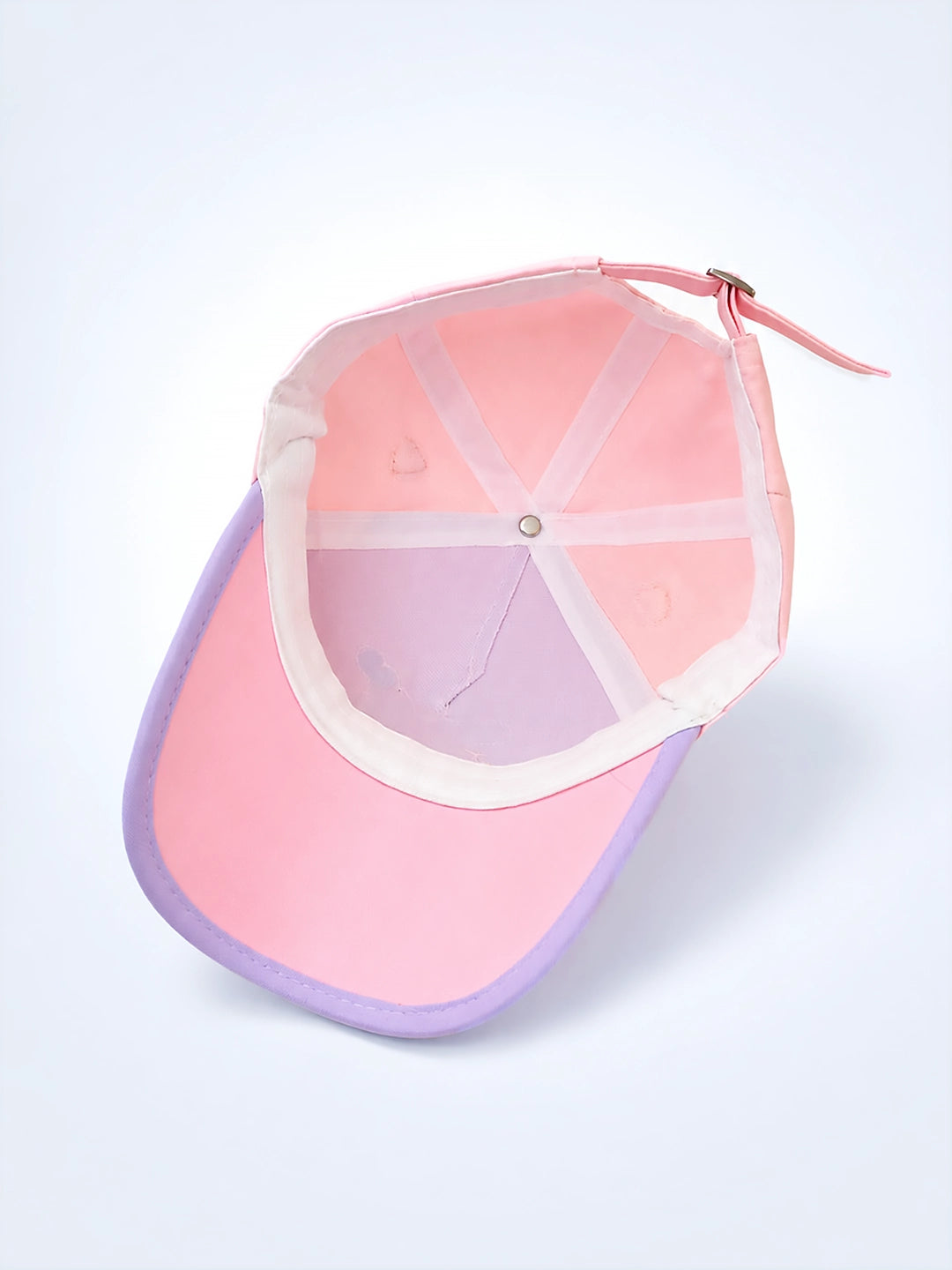 Pink 3D Crab Kids Baseball Cap | Adjustable Strap | Girls 2–6 Years