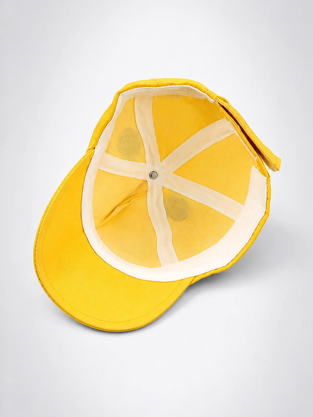 Yellow 3D Eyeball Antenna Kids Cap | Adjustable Fit | Toddlers & Kids 2–6 Years