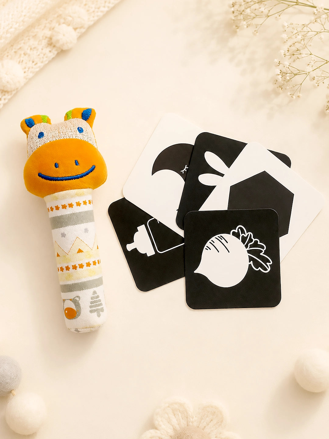 Little Bear Friends 18-Piece Newborn Baby Gift Hamper | Pure Cotton | Unisex | 0–6 Months