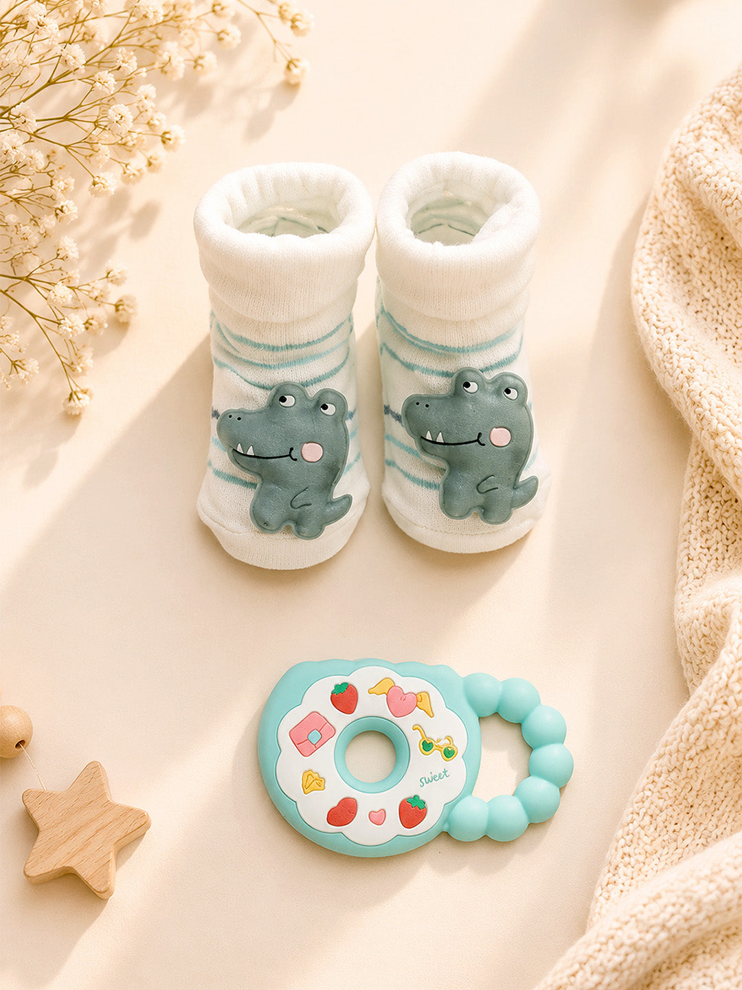 New Mom Pampering Hamper | Postpartum Care & Baby Essentials | 13-Piece Mother Hamper