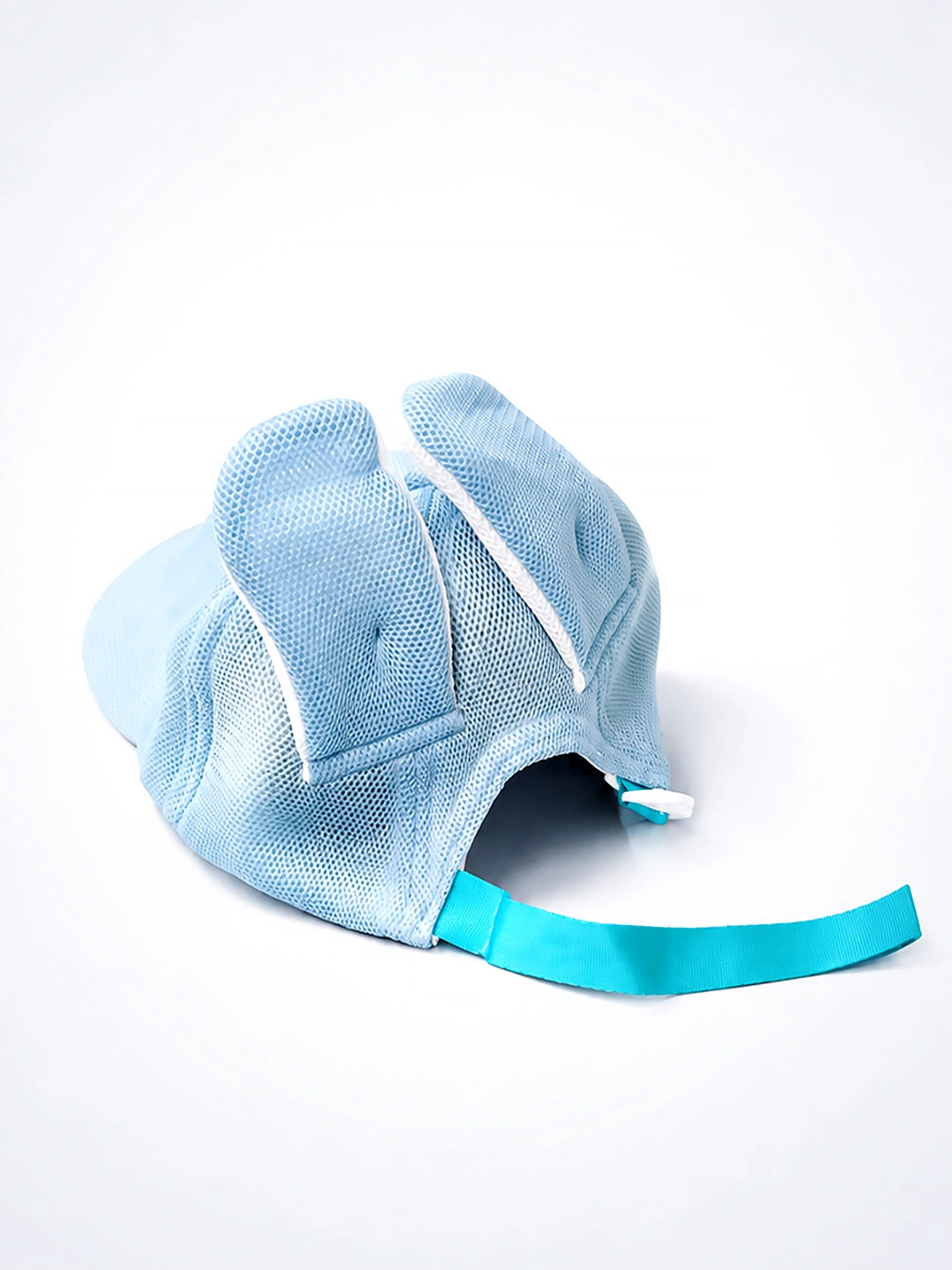 Blue 3D Bunny Ears Kids Cap | Soft Mesh | Adjustable Fit | 2–6 Years