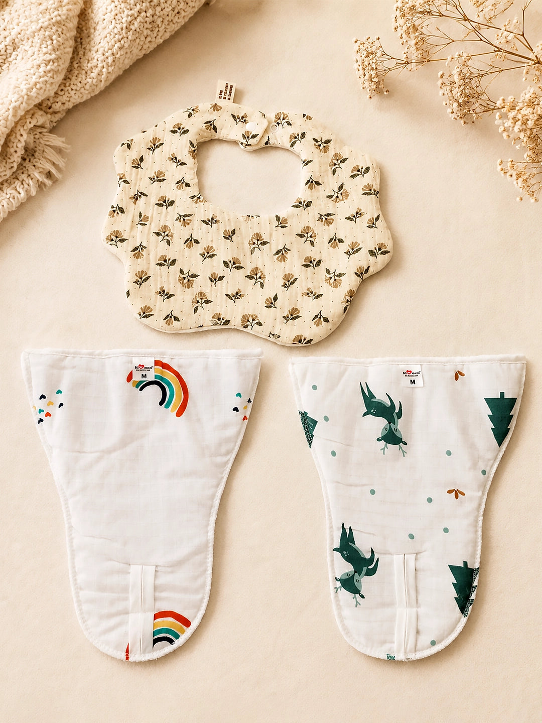 Newborn | Exclusive Muslin Cotton  |17-Piece Gift set  | Gift Box | Unisex | 0–6 Months