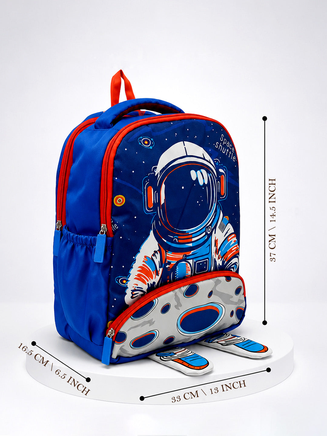 Space Shuttle Astronaut Kids School Backpack – Blue