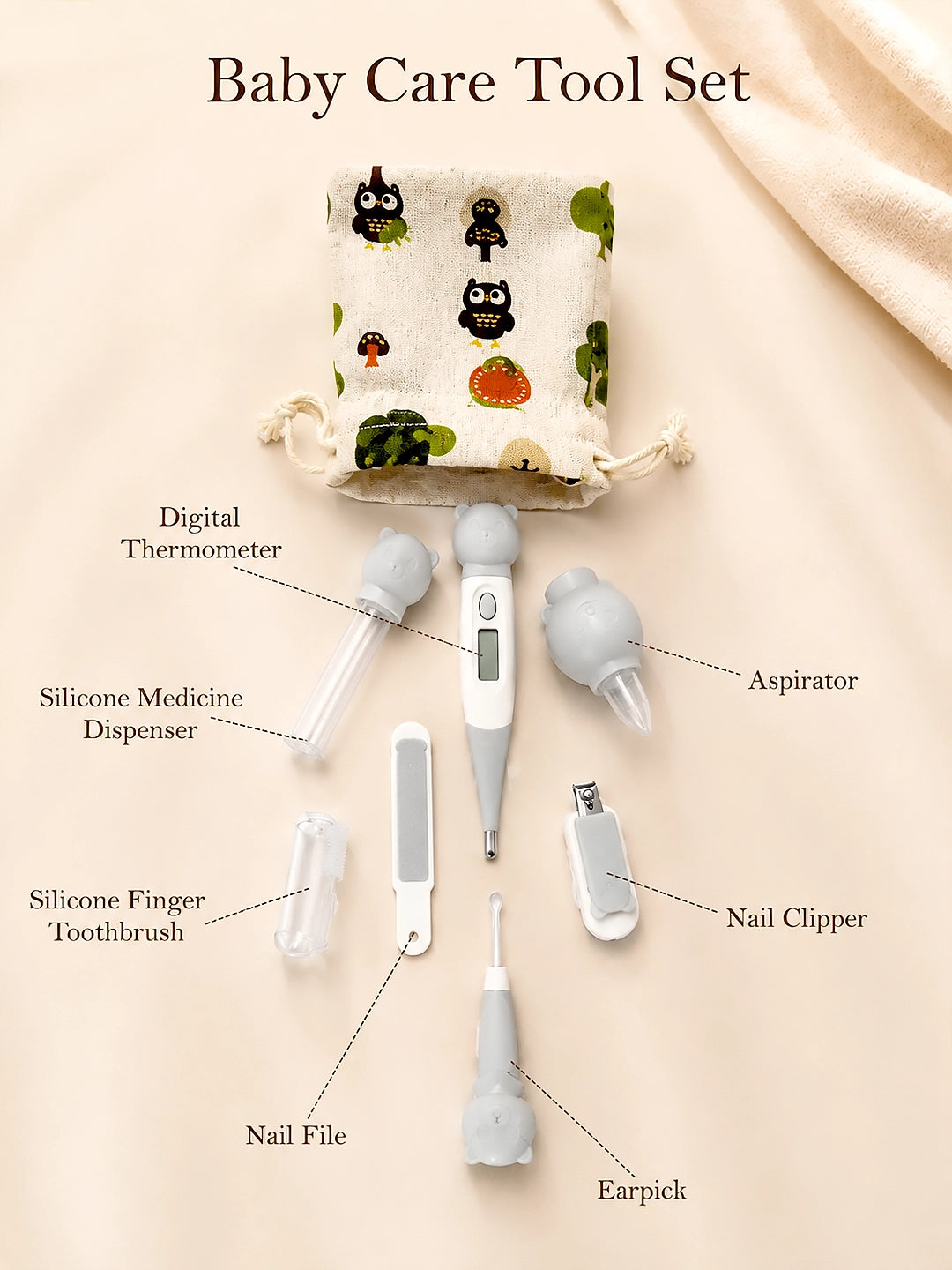 Happy Stars 23-Piece Newborn Baby Gift Hamper | Pure Cotton | Unisex | 0–3 Months