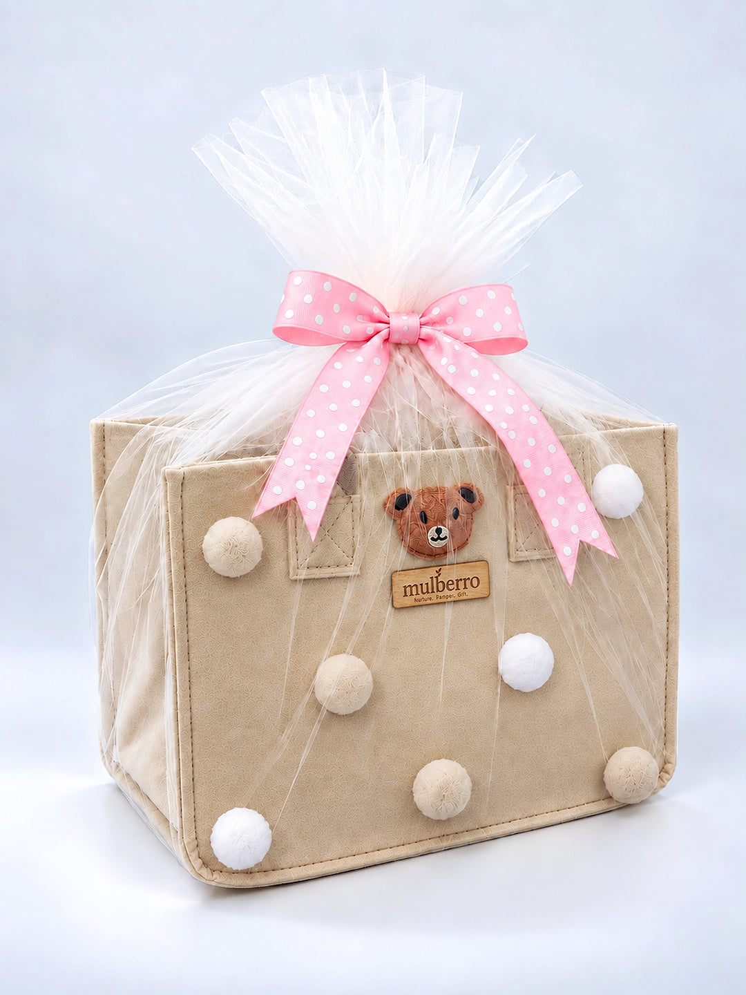 New Mom 6-Piece Baby Shower Gift Hamper | Felt Tote Bag